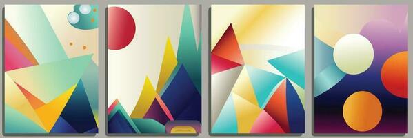 Abstract illustration. Book Cover, Brochure cover design. Polygonal space icon. advertising banner. Fiber flyer. Vector cover or flyer, and geometric abstract background.