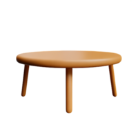 moderno mesa y silla aislar png