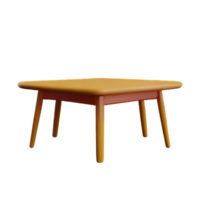 moderno mesa y silla aislar png