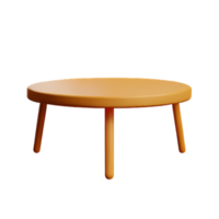 moderno mesa y silla aislar png