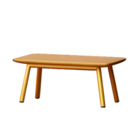 moderno mesa y silla aislar png