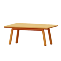 moderno mesa y silla aislar png