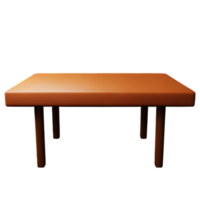 moderno mesa y silla aislar png