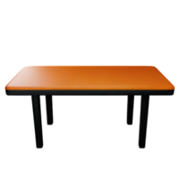 moderno mesa y silla aislar png