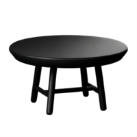 moderno mesa y silla aislar png