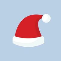 Vector several santa claus hats