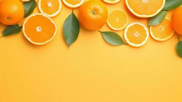 Natural orange background photo