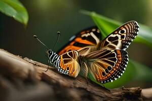 butterflies, the forest, nature, nature wallpaper, nature wallpaper, nature wallpaper, nature. AI-Generated photo