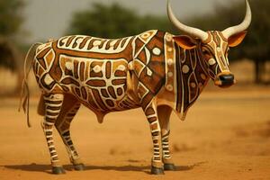 national animal of Burkina Faso Upper Volta photo