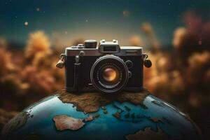 world photography day background photo