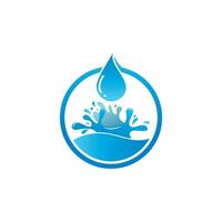 water drop Logo Template vector illustration