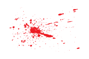 Red blood splatter background png