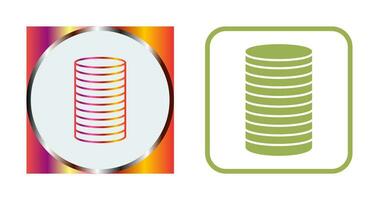 Stack of Coins Vector Icon