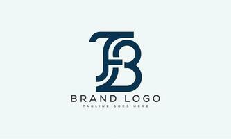 letter FB logo design vector template design for brand.