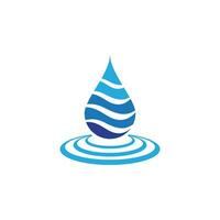 water drop Logo Template vector