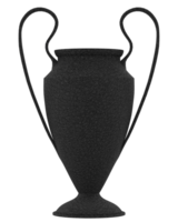 Trophy on background. 3d rendering - illustration png