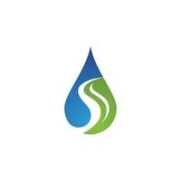 water drop Logo Template vector