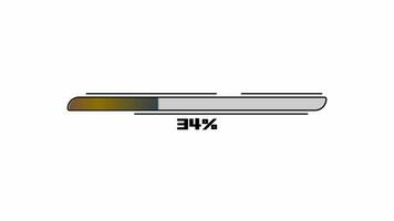 Loading video motion animation