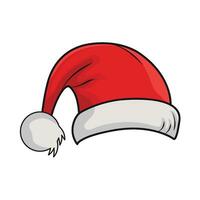 illustration of santa hat vector