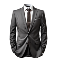 AI generated Man's suit jacket object png file