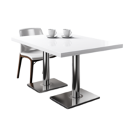 AI generated Table Png, Dining Table, Table With Transparent Background png