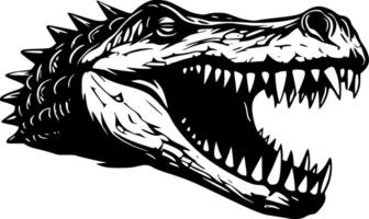 Crocodile - High Quality Vector Logo - Vector illustration ideal for T-shirt graphic