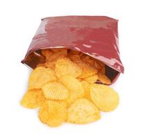 Potato chips bag photo