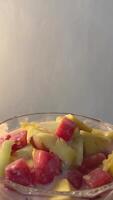 A typical Indonesian fruit salad that is fresh and healthy video