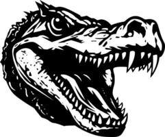 Alligator - High Quality Logo - illustration ideal for T-shirt graphic vector