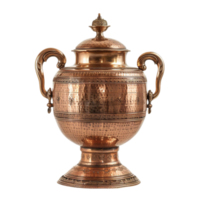 an antique copper urn png