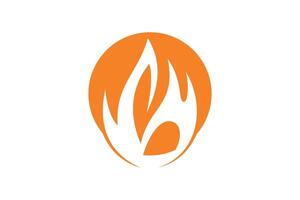 fire design with a modern concept vector