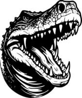 Alligator - High Quality Logo - illustration ideal for T-shirt graphic vector