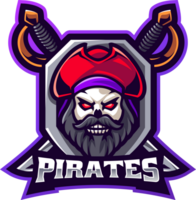 Pirates head mascot png