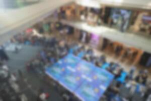 blurred mall photo background