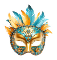 Carnival Eyes Mask Isolated on Transparent Background png