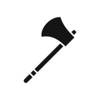 Axe icon isolated on white background vector