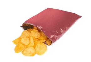 Potato chips bag photo