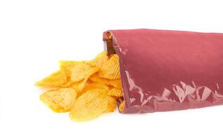 Potato chips bag photo