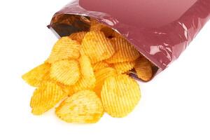 Potato chips bag photo