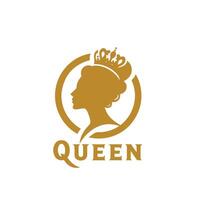 The Royal Standard Creating a Luxury Queen Logo for Premium Appeal vector