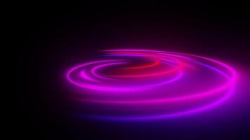 Luminous Swirling Glowing Circles video