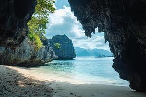 El Nido Philippines is the beautiful tourist place photo