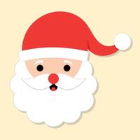 Illustration Santa Claus at Christmas vector