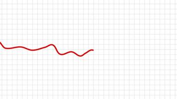 Sales Graph Line Animation. Profit and Loss Graph. Yearly Income Report. 4K video