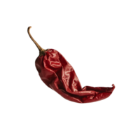 Image of dehydrated chili peppers isolated on a transparent backdrop png