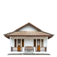 Bungalow isolate on transparency background png