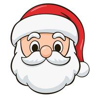 Santa Claus. Cartoon illustration vector