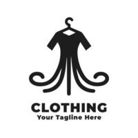 Clothing Simple Logo Design Illustration vector