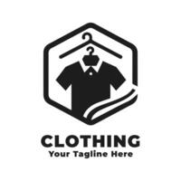 Logo Clothing Simple Illustration vector