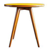 Mid Century Modern High top table Furniture piece, Furniture illustration png